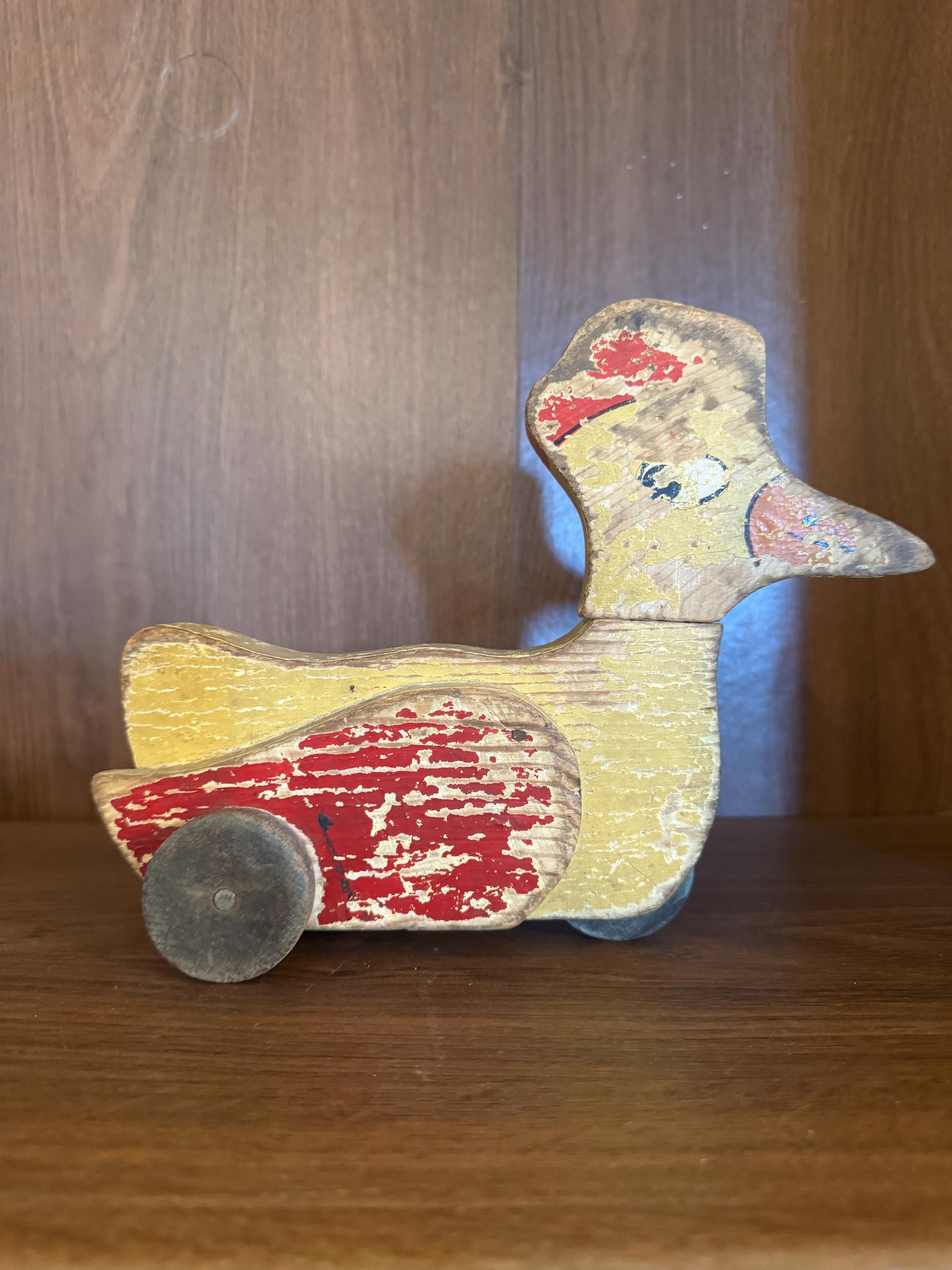 Vintage Toy Kraft Wooden Duck Pull Toy Wooster Ohio Duckartoys - Etsy