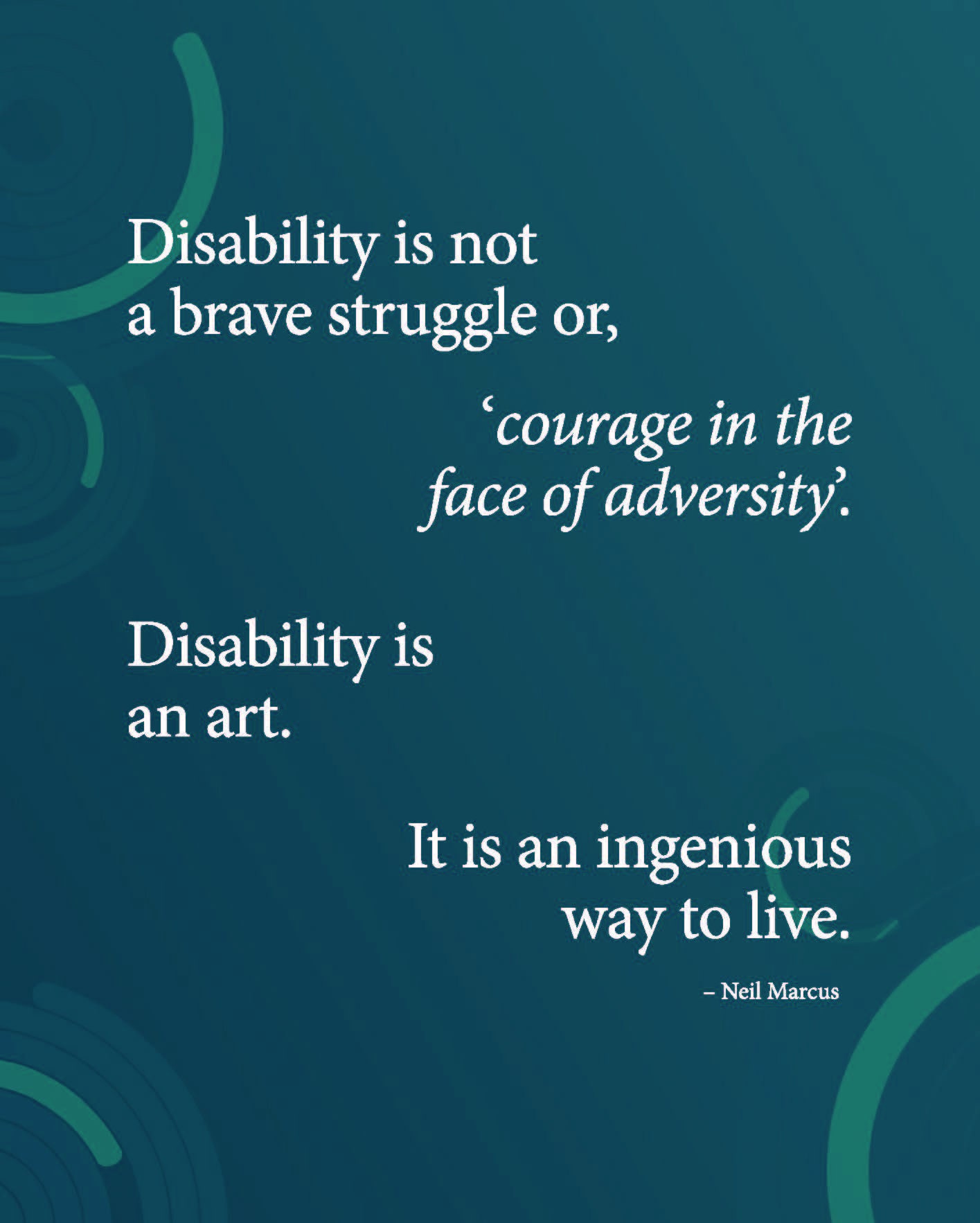 Disability Acceptance Quotes
