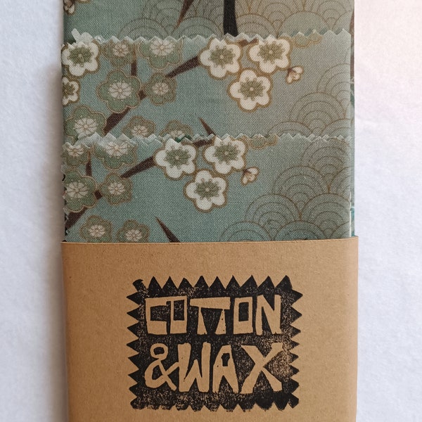 Beeswax /Soy wax(Vegan) food wraps. Eco friendly, biodegradable, reusable alternative to plastic wraps. Handmade in Berlin.