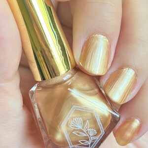 Butterscotch - Butter Caramel - 10-Free - Indie Handmade Nail Polish