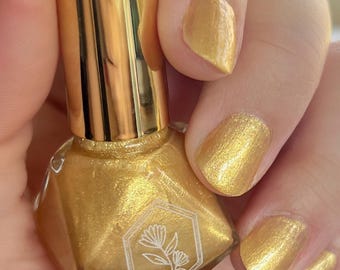 Uncursed Gold - 24K Gold Luxury - 10-Free - Indie Handmade Nail Polish