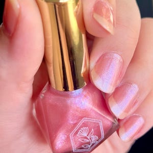 Cherry Blossom - Soft Radiant Pink - 10-Free - Indie Handmade Nail Polish