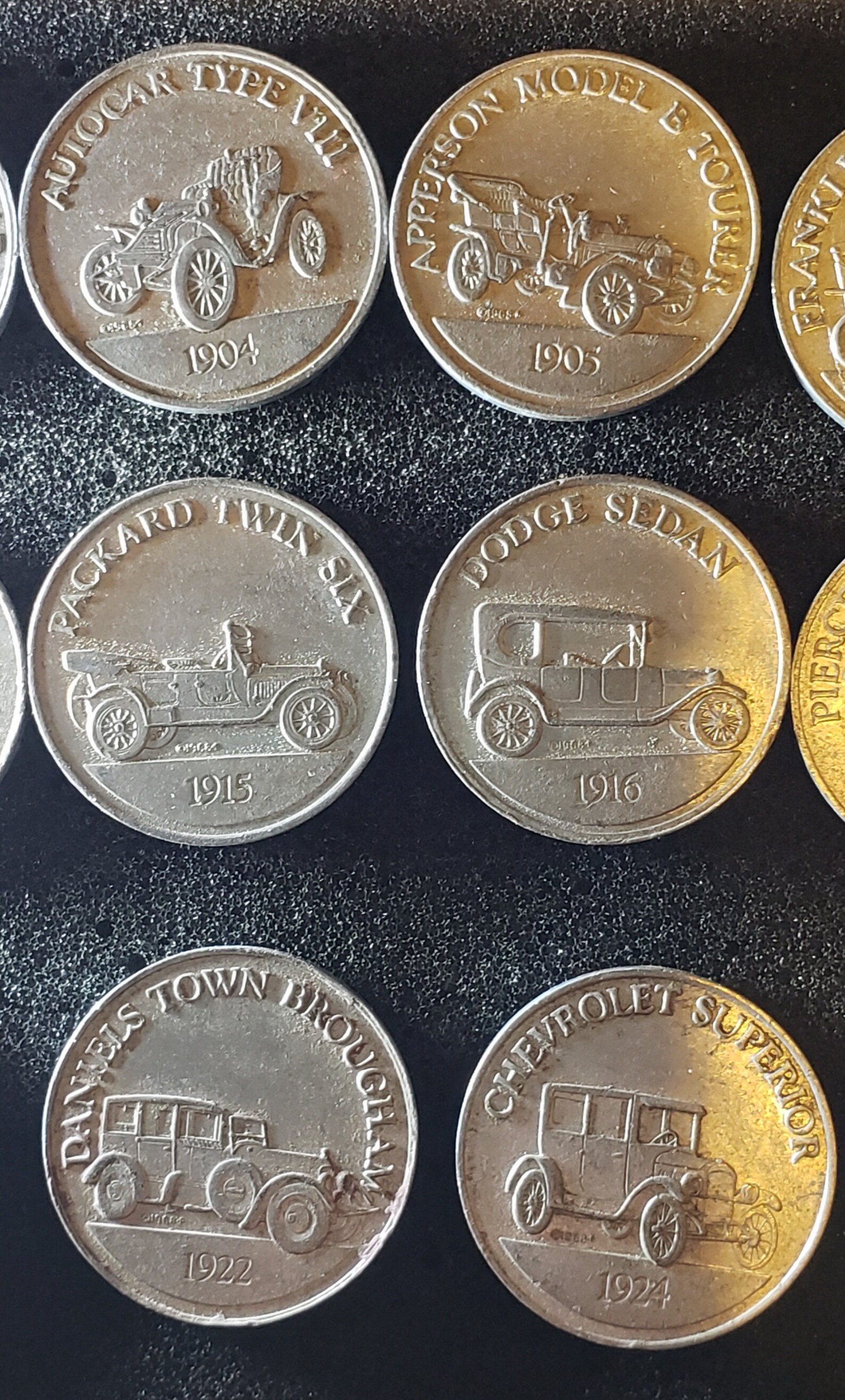 Sunoco Antique Car Coin Series 1 - Etsy