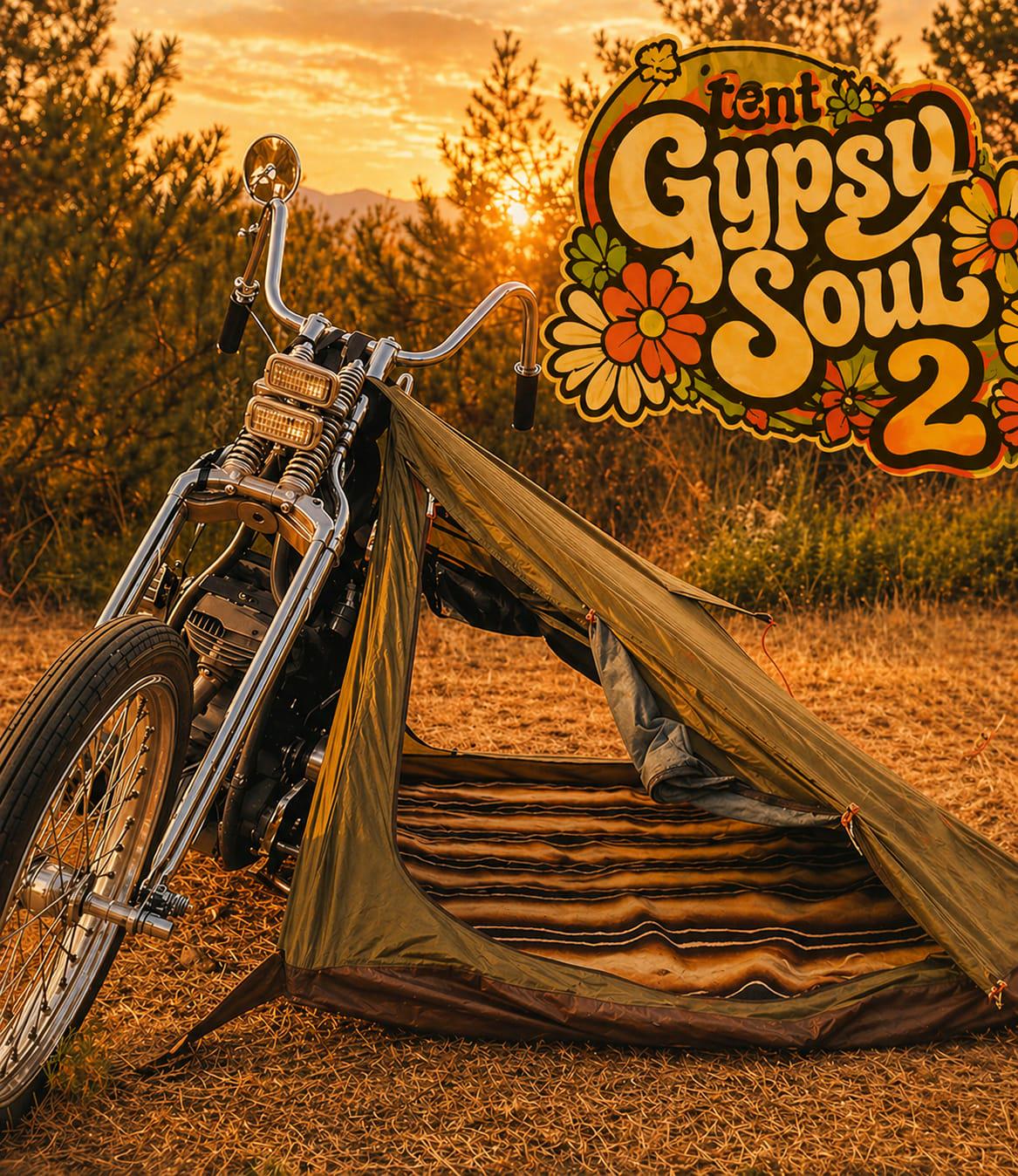 SVAROG “gypsy Soul 2” One Wall Old School Chopper Harley- Davidson