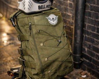 Svarog England Sissybar-bagagehelikopter motorhelikopter harley davidson-tas