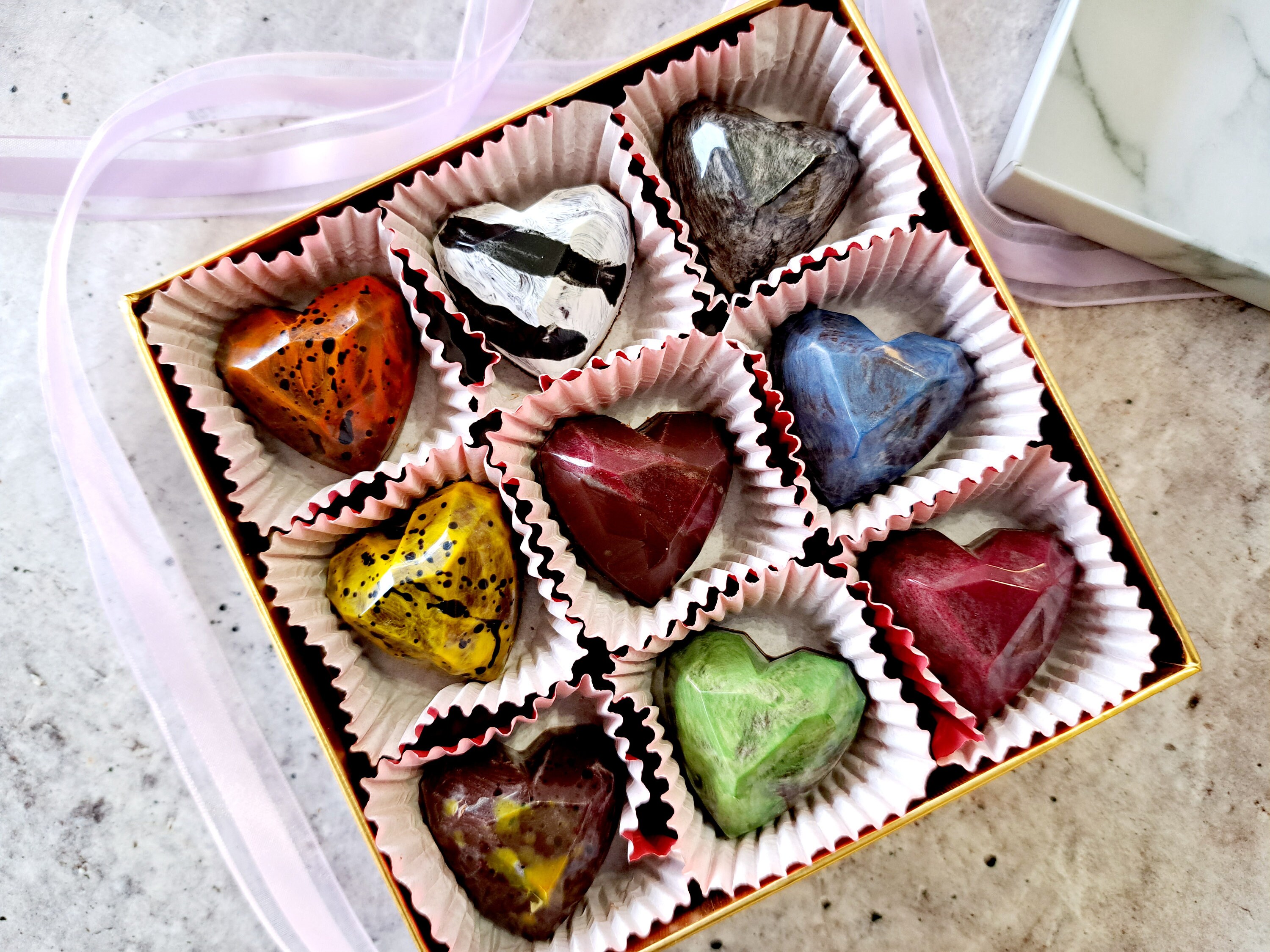 Imitation chocolate deals diamonds