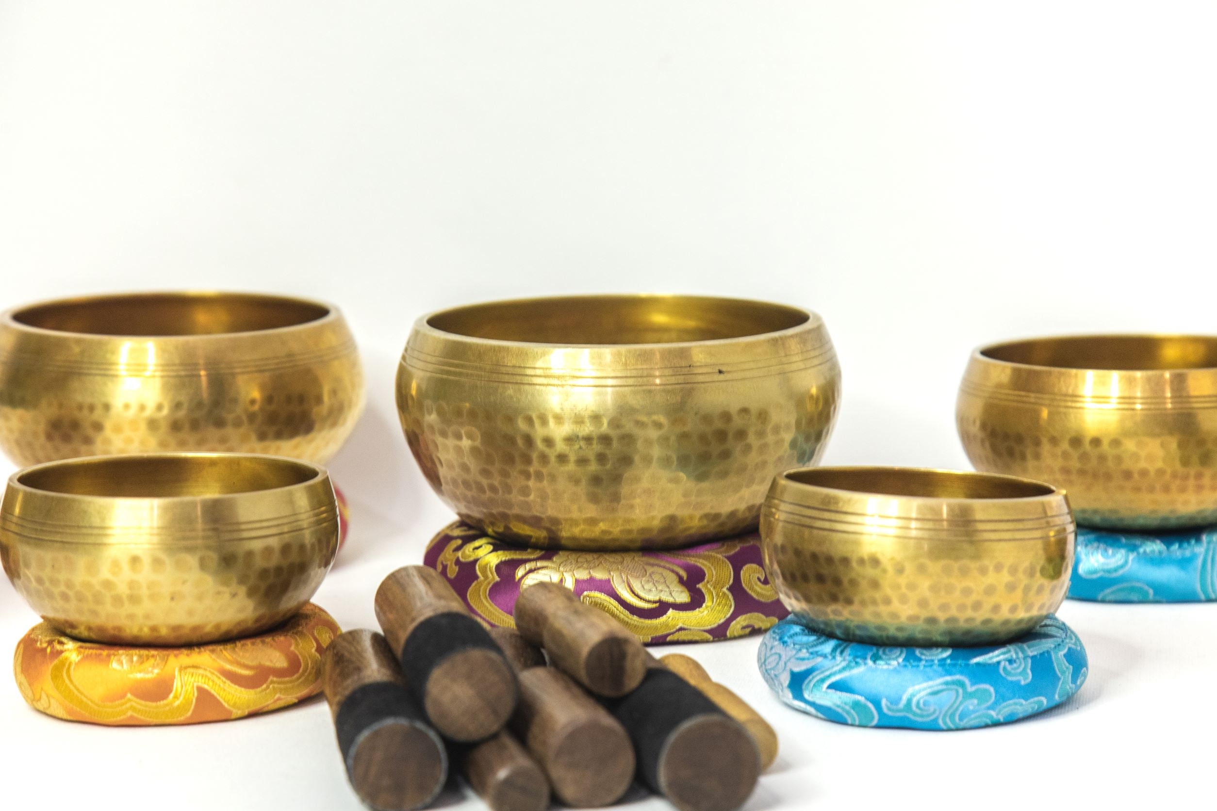 SET of Singing Bowl Set Hand Hammer Set Tibetan Singing Etsy New Zealand