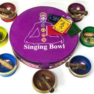 9.5 CM Chakra Tibetan Sound Bowls - Incredibly Healing -Beginner Singing Bowls- Meditation Bowls- fast and free shipping made in Nepal
