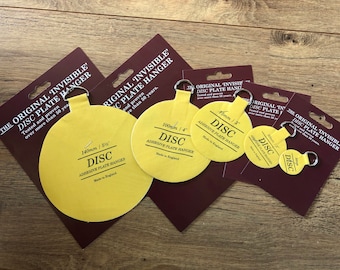 Gancio per cartello da parete autoadesivo div. dimensioni - gancio per pittura - gancio per appendere - gancio adesivo - gancio da parete - gancio per lavagna