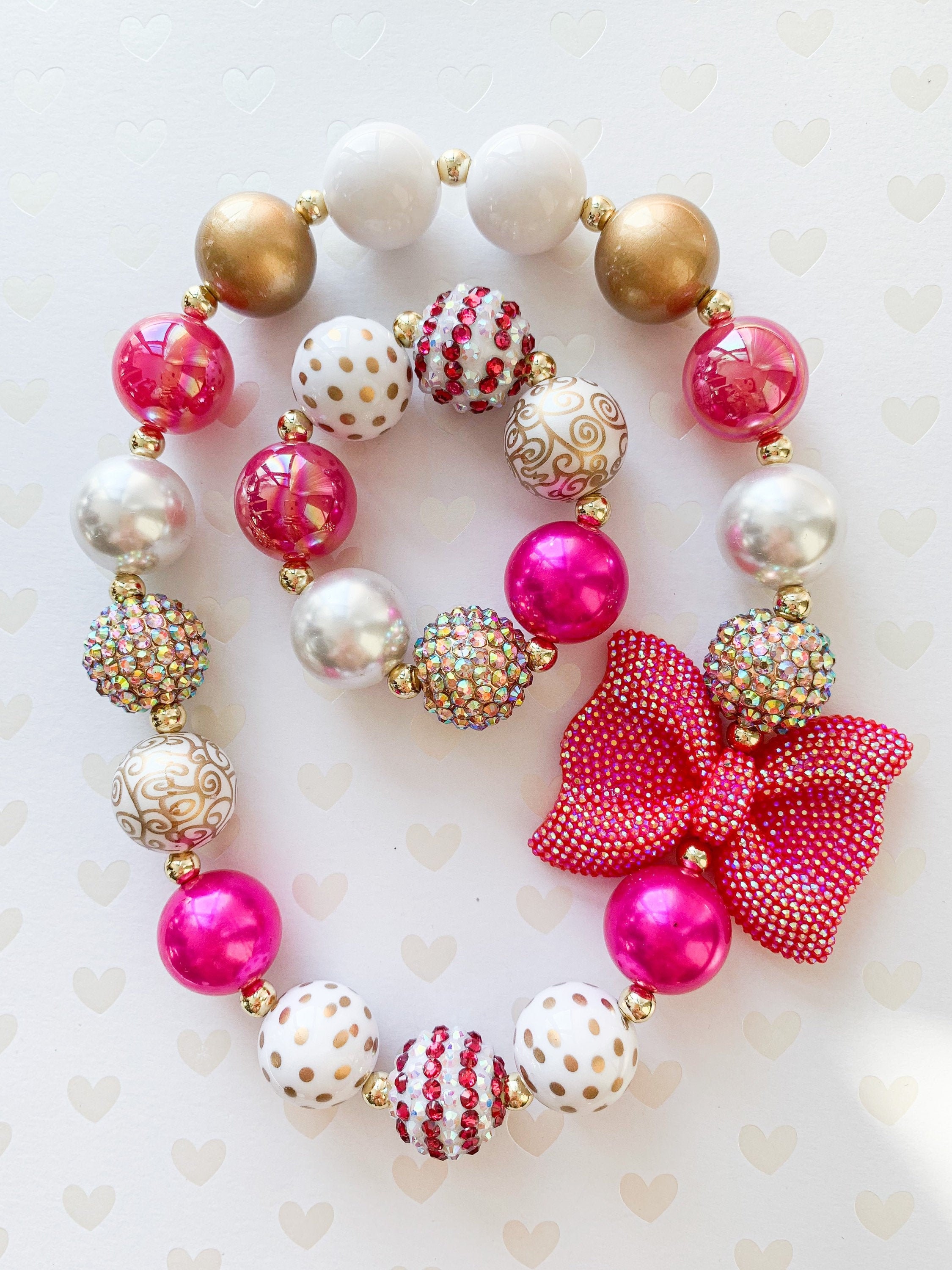 Toddler Necklace Baby Necklace Girl Necklace Chunky Etsy