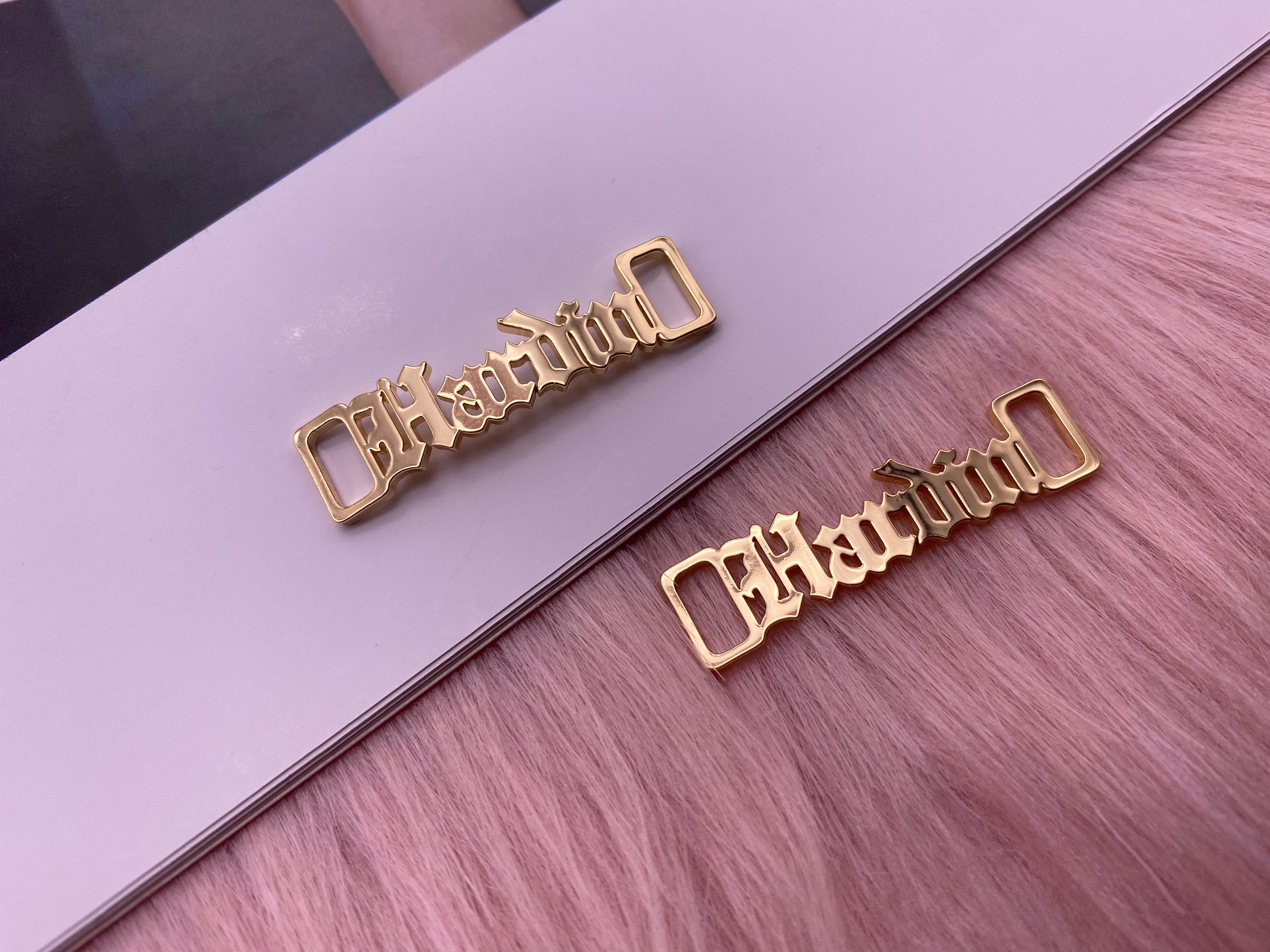 Custom Name Shoe Buckle Personalized Shoe Tag Shoe Clips Etsy