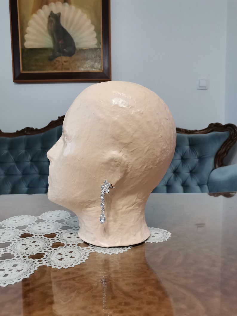 Handmade Female Half Mannequin With Head Jewelry Display Etsy