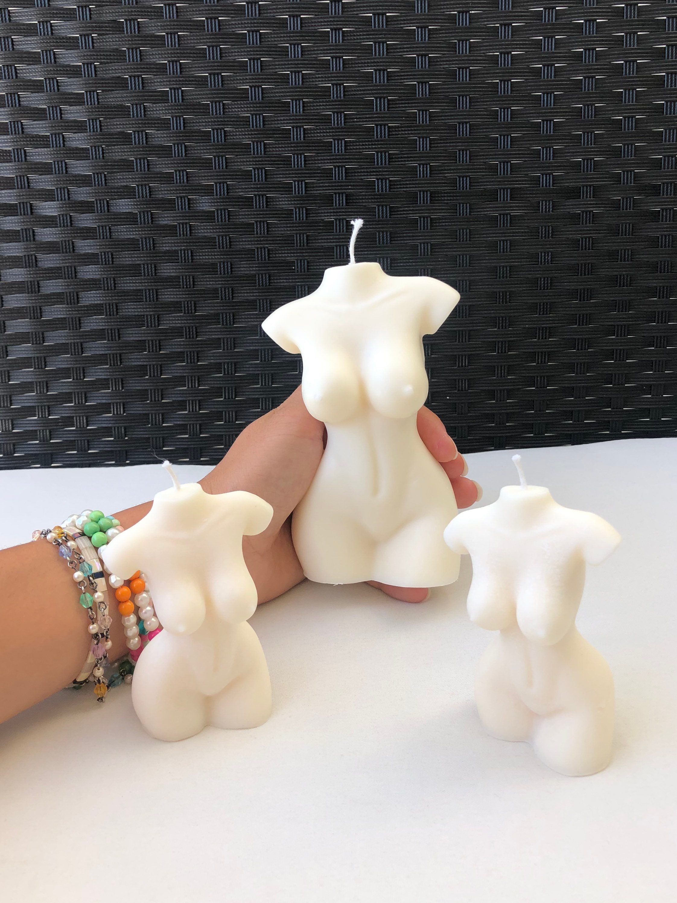 Bougie Corps Femme Grand Modèle