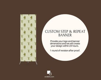 カスタムステップアンドリピートバナー