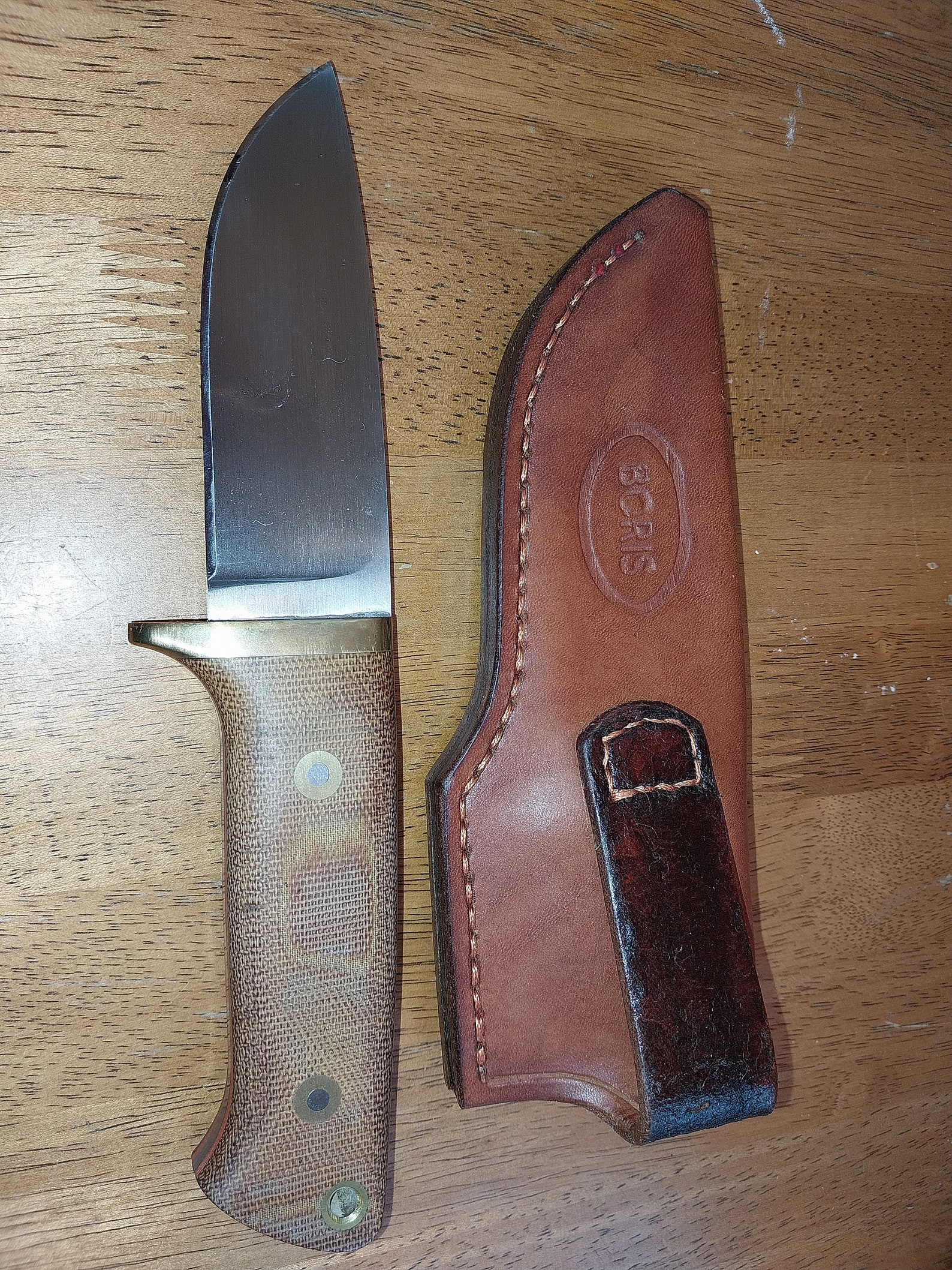 Drop Point Hunting Knife - Etsy