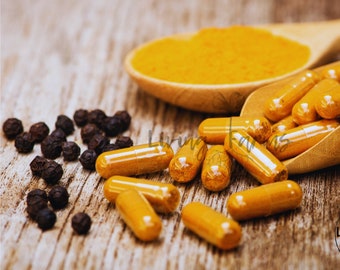 Turmeric with Piperine Extract Capsules