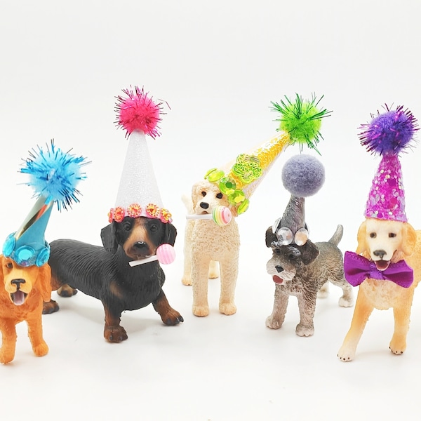 Dog Cake Topper | Pet Cake Topper | Party Decoration | Party Animal | Party Pets | Pawty | Cake Topper | Create Your Pet | Animal Topper