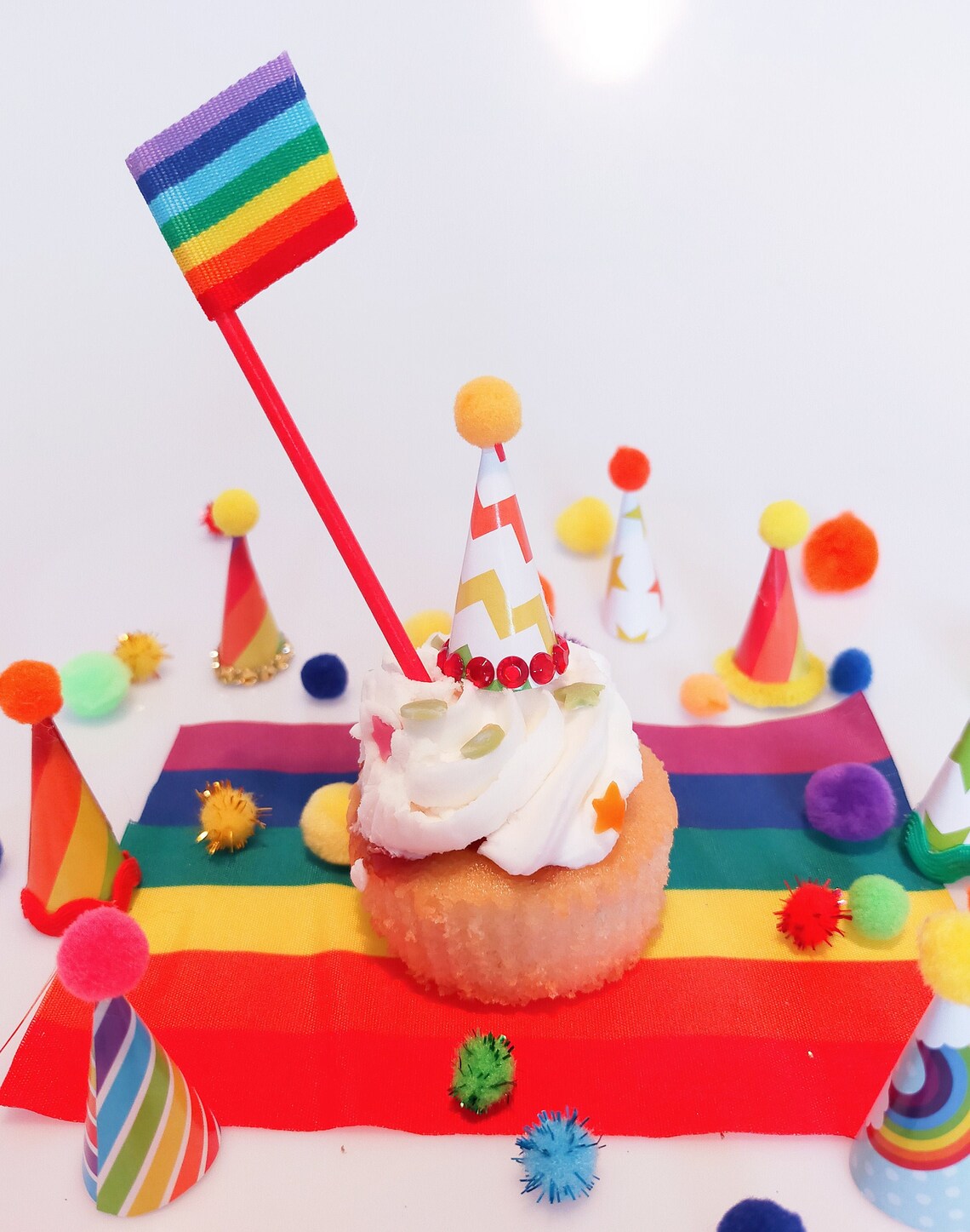 PRIDE Rainbow Cake Topper Kit / Decoración de pasteles / Cake | Etsy