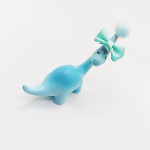 Cute Pastel Dinosaur Cake Topper | Cartoon Style Dinosaur Party | Table Sprinkles | Mini Party Hat | Party Bag Filler image 15