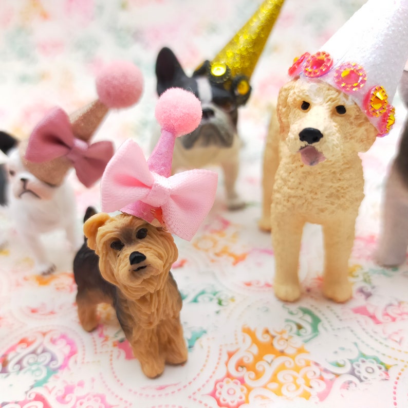 Dog Cake Topper Pet Cake Topper Party Decoration Party Etsy