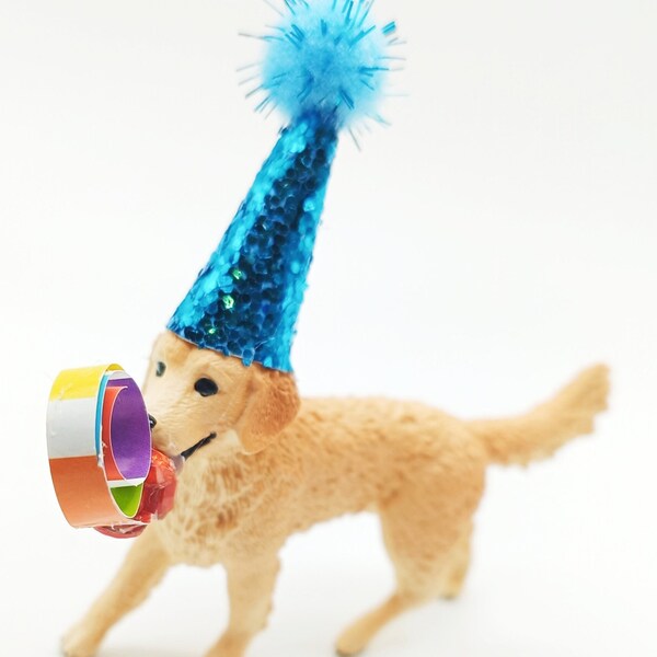 Golden Retriever Dog Cake Topper | Pet Cake Topper | Party Animal | Party Pets | Pawty | Cake Topper | Create Your Pet | Dog Birthday Party