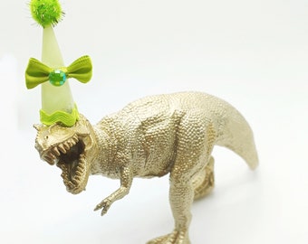 Gold T Rex Dinosaur Cake Topper | Dinosaur Party | Dino Birthday Cake Topper | Gold Cake Topper | Dinosaur Themed Party | T Rex | Jurassic