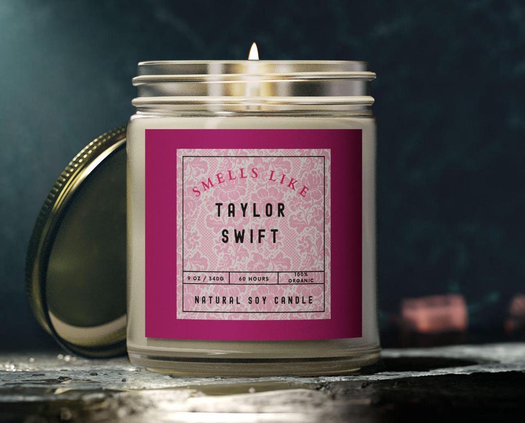 Taylor Swift, Smells Like Taylor Swift Candle Cute Gift for Swiftie