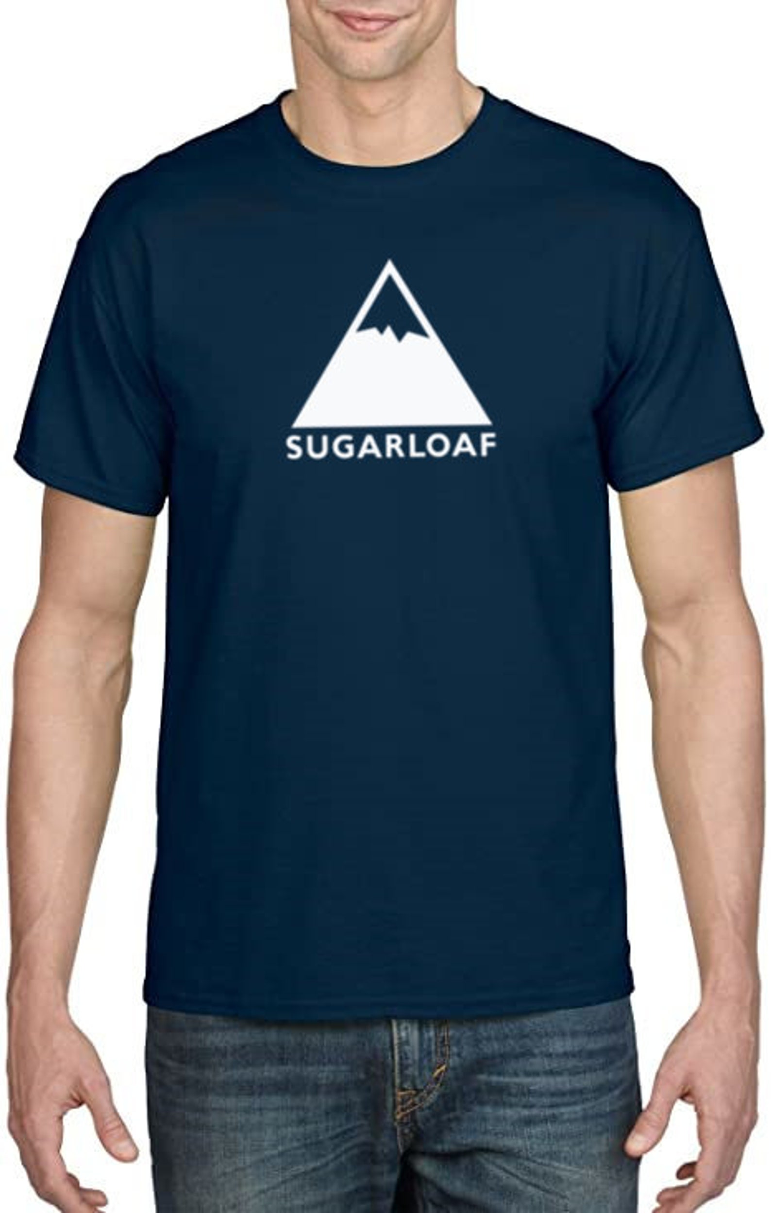 Sugarloaf skiing snowboarding tshirt Etsy