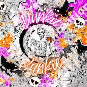 Dunkie Junkie 20oz STRAIGHT Tumbler Wrap **FILE ONLY**
