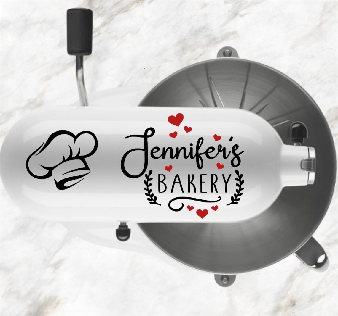 Bakery Decal for Mixers Mixer Decal Stand Mixer Decals Etsy