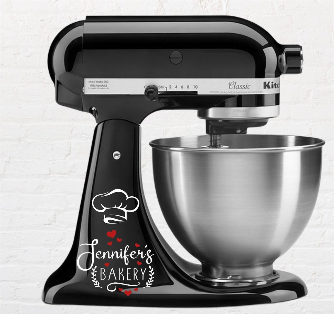 Bakery Decal for Mixers Mixer Decal Stand Mixer Decals Etsy