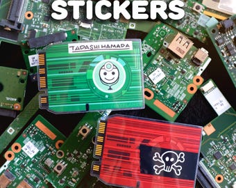 Healthcare Combat Hero Chip Stickers | Clear Vinyl Disney Inspired