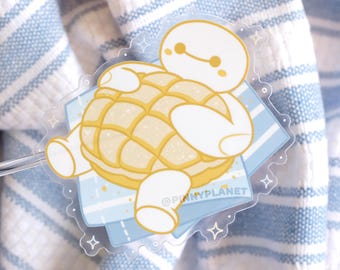 Melon Pan Vinyl Sticker | Disney Inspired Food Japanese bread bakery