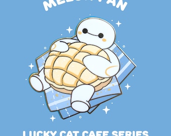Melon pan bread Lapel Pin | Disney Inspired Food Pins bakery