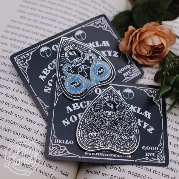 The Umbrella Academy Inspired Planchette Enamel Pins | Spooky Pins