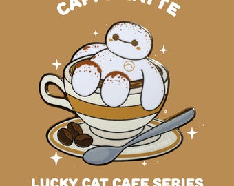 Caffè Latte Enamel Lapel Pin | Disney Inspired Food Pins