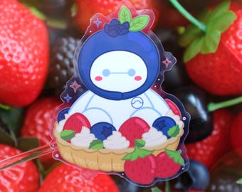 Wild Berry Tart Sticker | Disney Inspired Clear Vinyl