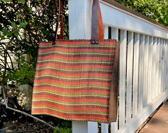 Tote bag.Beach Tote.Shoulder bag.Shopping  bag.Mexican Bag.Mexican Tote Bag.Mexican Henequen Tote Bag. Artisanal Tote.Beach Bag.Summer Bag
