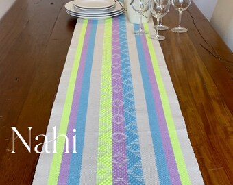 Oaxaca Table Runner/Mexican Table Runner/Fun Table Runner/Decorative Table Runner.Mexican decor.Unique Table Runner.Summer Table Runner.