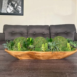 Rustic centerpieces for tables, Farmhouse succulents centerpiece, Long decor on table