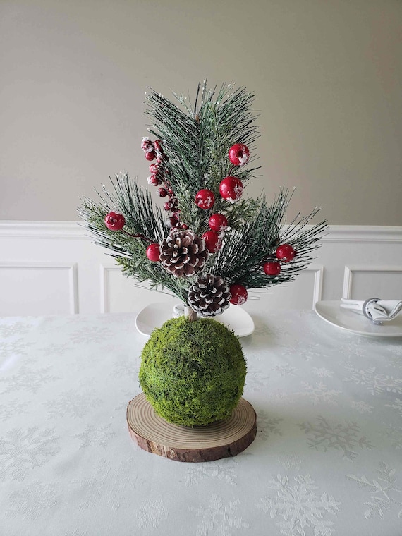 100 Stück Weihnachts Tischdeko - Holz Konfetti Streudeko