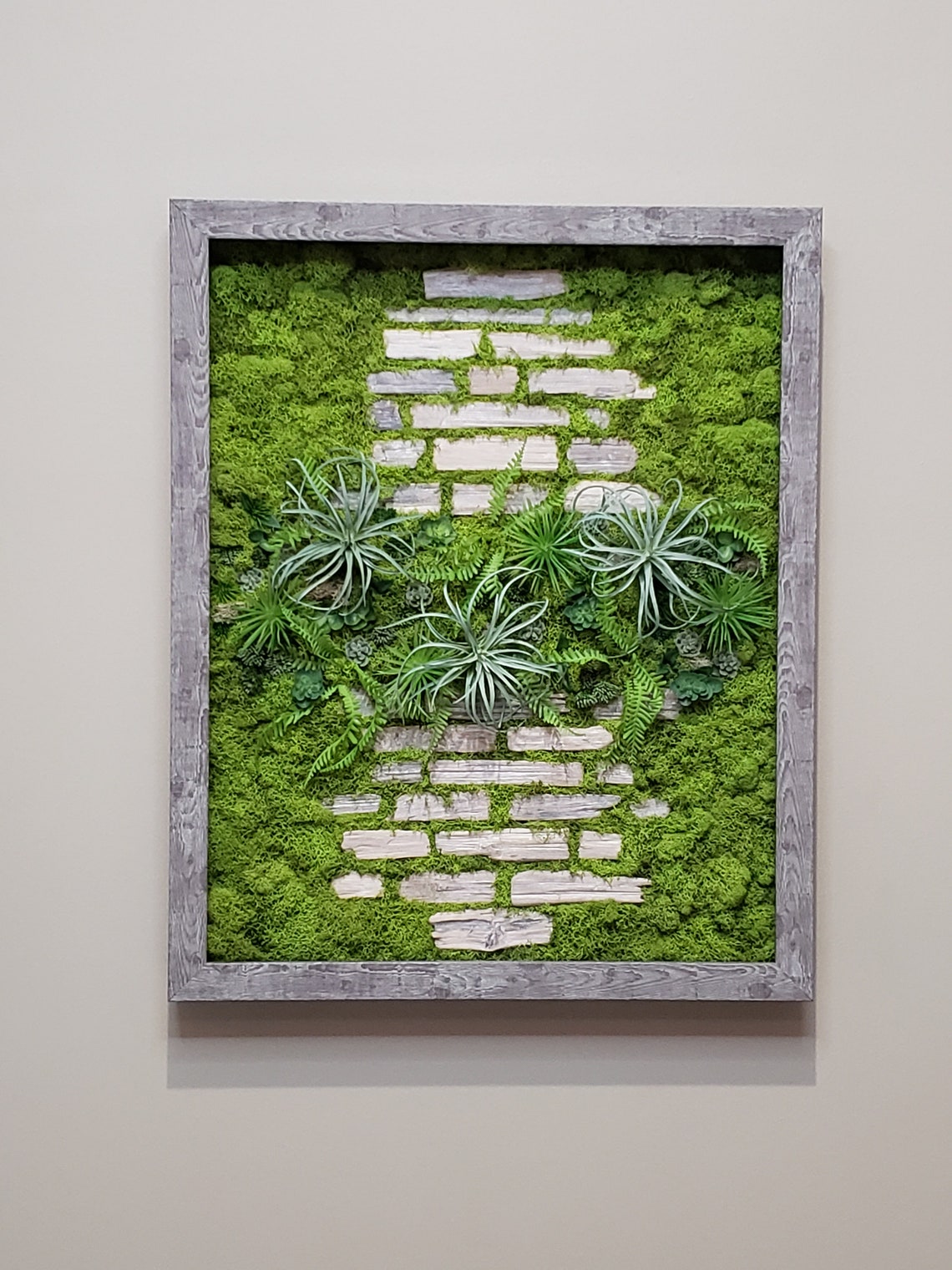 Faux Moss Wall Art Diy – Adr Alpujarra