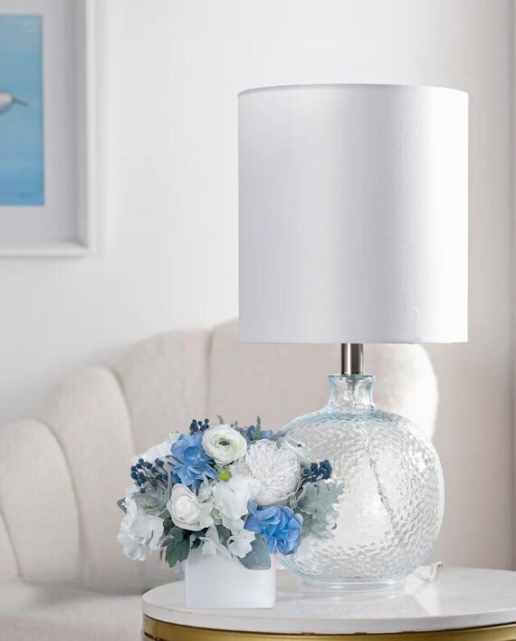 Blue Centerpieces, Elegant Flower Arrangement, Wedding Blue