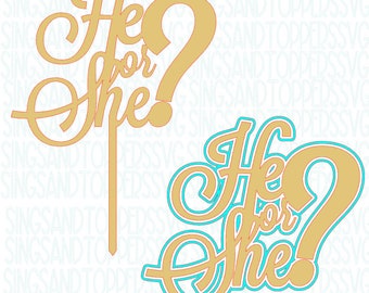 He Or She Clip Art Etsy