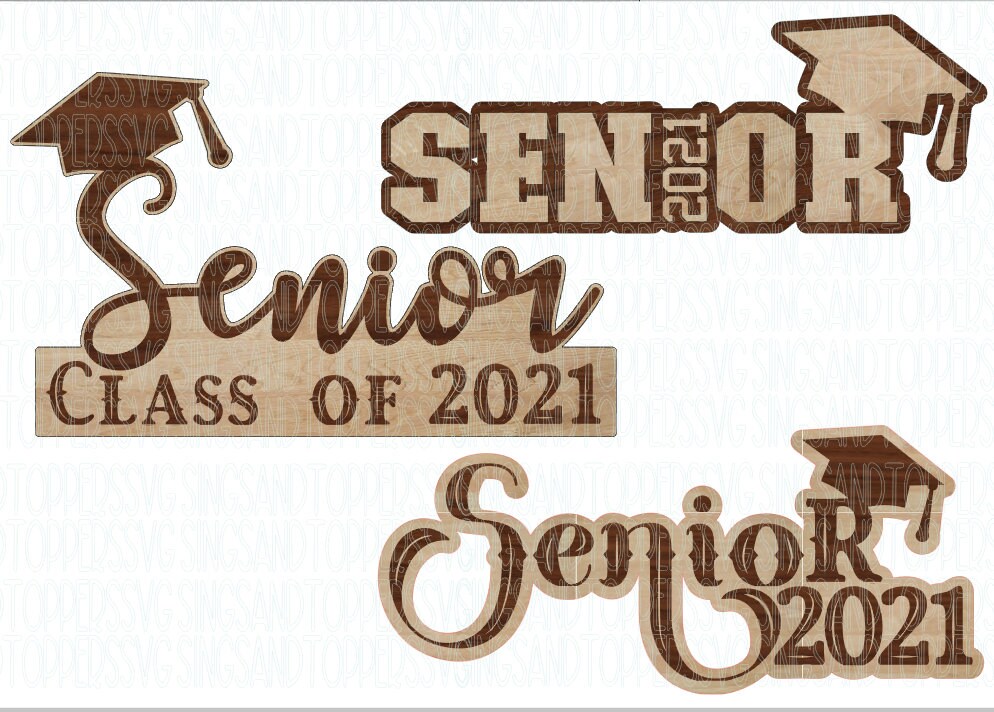 Download Senior 2021 svg senior photo prop wooden photo prop wood | Etsy