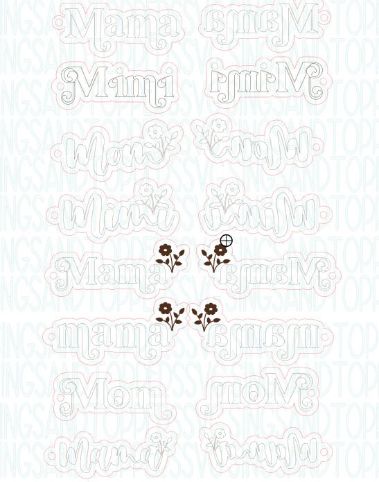 Free Free Mama Keychain Svg 505 SVG PNG EPS DXF File