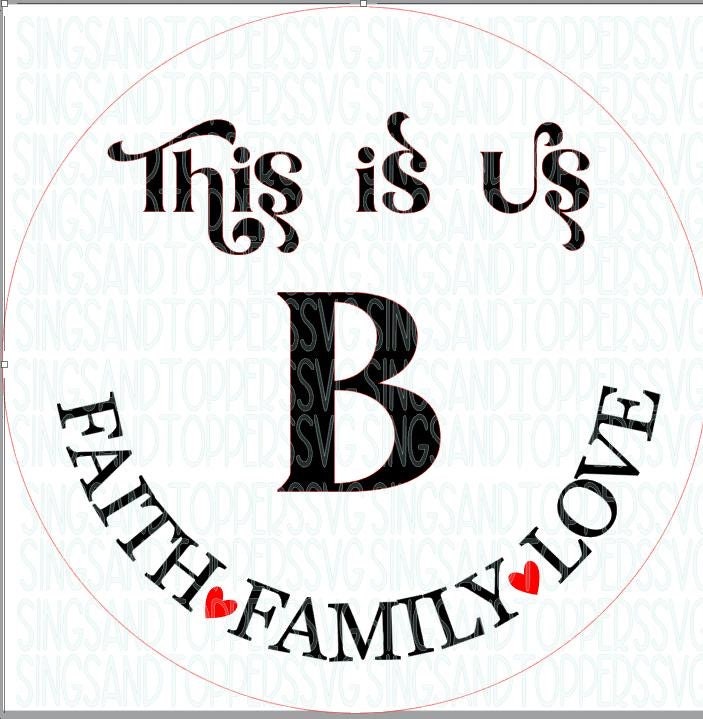 This is us SVG this is us sign laser cut Family Etsy