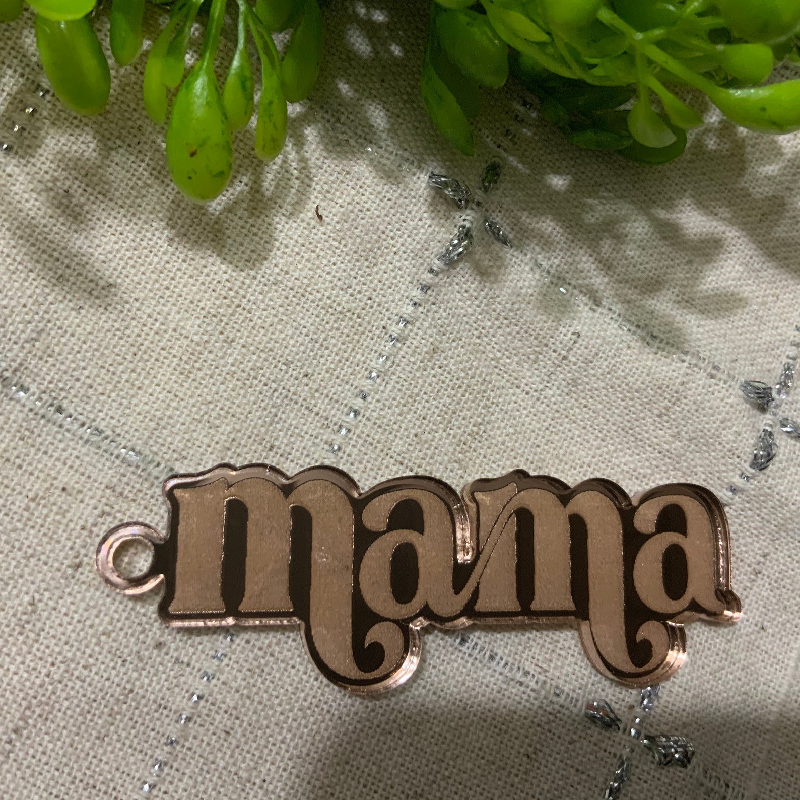 Mama keychain svg nana keychain laser cut Mama Etsy