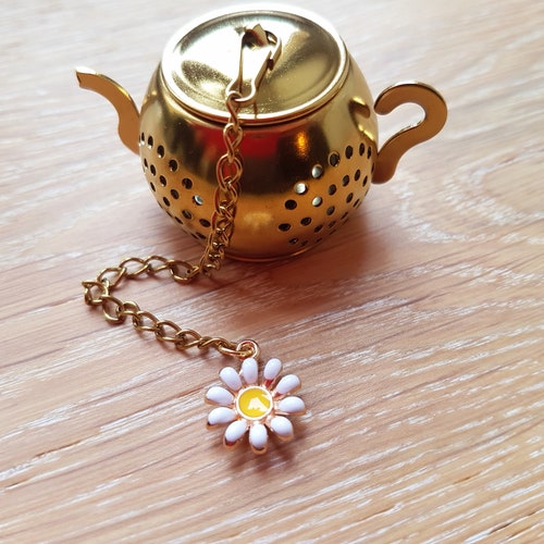 Tea Ball Infuser With Charm Etsy