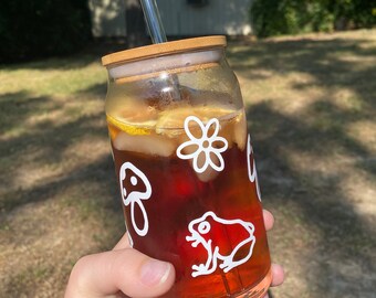 Fairy Garden Glass coffee cup glass cup beer can glass